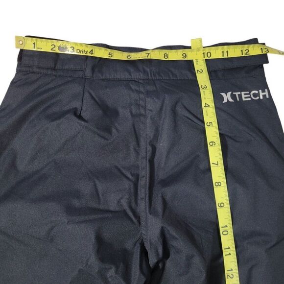 Hurley Snow Pant Girl Size Small 8-10 Year Adaptive EZ Grow Ski Black Adjustable - Picture 12 of 16